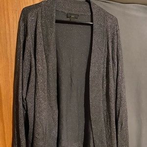 Shimmering Gray Cardigan Size 2x
